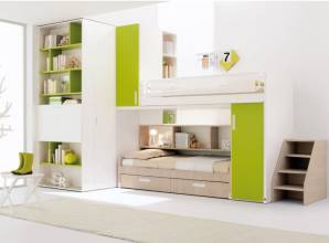Комплект в детскую Clever Camerette a Soppalco, Cl38