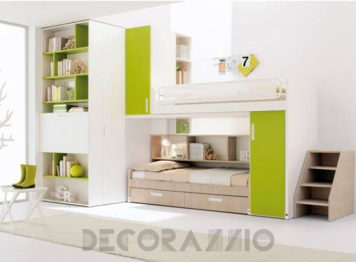 Комплект в детскую Clever Camerette a Soppalco - Cl38