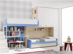 Комплект в детскую Clever Camerette a Soppalco, Cl39