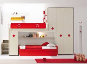 Комплект в детскую Clever Camerette a Soppalco, Cl43