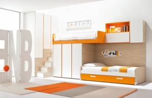 Комплект в детскую Clever Camerette a Soppalco, Cl47