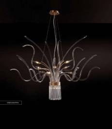 Светильник  потолочный подвесной (Люстра) Serip Medusa, CT 3274-10