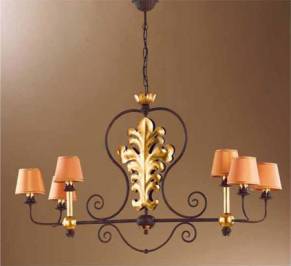 Светильник  потолочный подвесной (Люстра) Epoca Lampadari 1360, 1360/6BIL