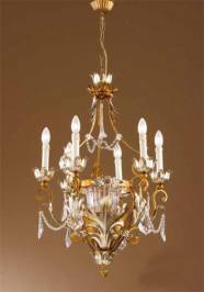 Светильник  потолочный подвесной (Люстра) Epoca Lampadari 1361, 1361/6+1