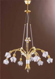 Светильник  потолочный подвесной (Люстра) Epoca Lampadari 1381, 1381/9F
