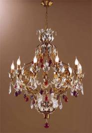 Светильник  потолочный подвесной (Люстра) Epoca Lampadari 1362, 1362/10+1