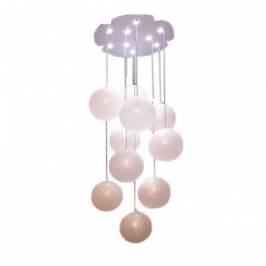 Светильник  потолочный подвесной Lumen Center Italia Iceglobe Bubble 10, IGBUB310