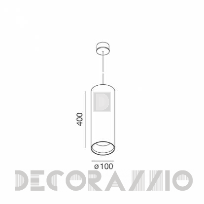 Светильник потолочный подвесной (Люстра) Wever & Ducre CONCRETE TUBE 3 - 887632