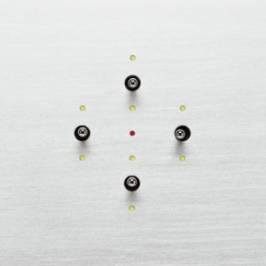 Выключатель одинарный CJC Systems Anna Carre 24 V, CJC0004A