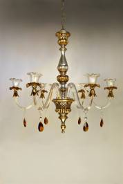 Светильник  потолочный подвесной (Люстра) Due Effe Persia, PERSIA CRISTALLO 6/L 