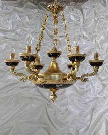Светильник  потолочный подвесной (Люстра) Due Effe VERSACE, VERSACE 6+1L