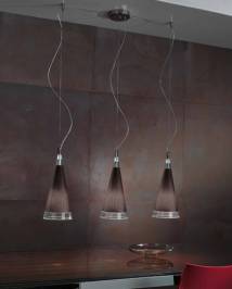 Светильник  потолочный подвесной (Люстра) Lampade Italiane by Sillux maya, 1015/3x15