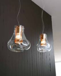 Светильник  потолочный подвесной (Люстра) Lampade Italiane by Sillux chef , 1038/2x28S