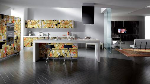 Комплект в кухню Scavolini Crystal - Scс58