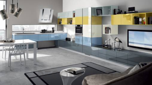 Комплект в кухню Scavolini Tetrix - Scс178