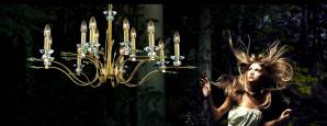 Светильник  потолочный подвесной (Люстра) Castro Lighting LAUSANNE, 6732.12