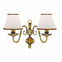 Светильник  настенный накладной (Бра) Arte Lamp Arte Flemish, A1020AP-2AB