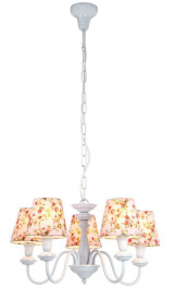 Светильник  потолочный подвесной (Люстра) Arte Lamp Provence, A9212LM-5WH