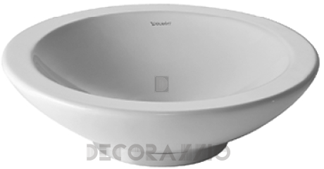 Накладная раковина Duravit BAGNELLA - 0451400000