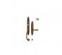 Ручки для распашных дверей подвижные Mestre DECORATIVE DOOR IRONMONGERY 2013 - 0J1708.D00.72