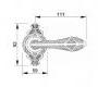 Ручки для распашных дверей подвижные Mestre DECORATIVE DOOR IRONMONGERY 2013 - 0R7134.EY0.44