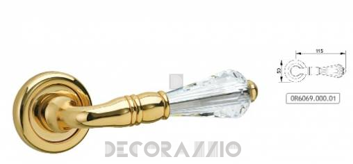 Ручки для распашных дверей подвижные Mestre New Infinity - 0R6069.000.01