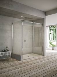 Душевая кабина Duka Acqua R 5000, QTN2 L 1000-QWV2 R 750