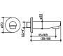 Излив Keuco Plan Blue - Kede89