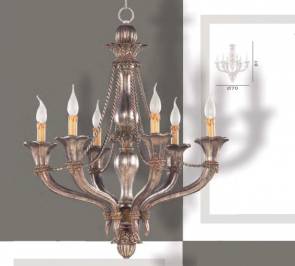 Светильник  потолочный подвесной (Люстра) Roberto Giovannini lights chandelier, 1025/S 6