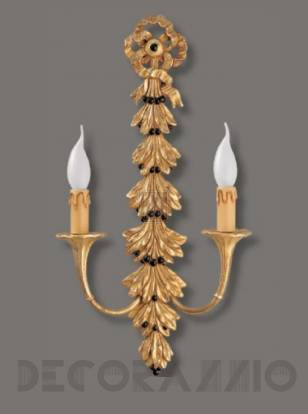 Светильник настенный накладной (Бра) Roberto Giovannini WITH LAUREL CARVING - 818