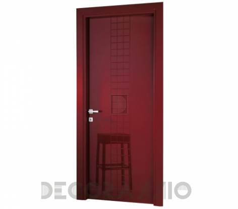 Двери межкомнатные распашные Bertolotto INCISE - BP 1028red