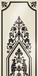 Настенная плитка Petracer's Ad Personam, ARABESQUE NERO with fibre-glass 336