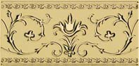 Настенная плитка Petracer's Grand Elegance Gold, Narciso-A ORO 24kt su Crema 304