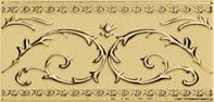 Настенная плитка Petracer's Grand Elegance Gold, Narciso-B ORO 24kt su Crema 304