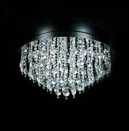 Светильник  потолочный накладной (Люстра) Illuminati Lighting RING, MX62702-16B