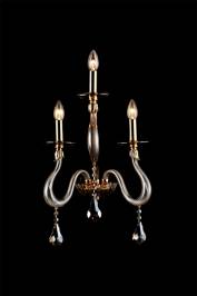 Светильник  настенный накладной (Бра) Illuminati Lighting Iris, MB10808-3A