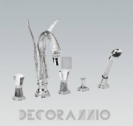 Смеситель для ванной Jado Perlrand Cristal - H3981