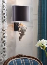 Светильник  настенный накладной (Бра) Heathfield & Co Acanthus, Acanthus Wall Light bl