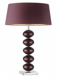 Светильник  настольный  (Настольная лампа) Heathfield & Co Ballet, Ballet Mirror Aubergine Table Lamp