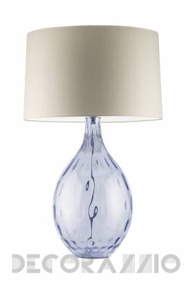 Светильник настольный (Настольная лампа) Heathfield & Co Bella - Bella Blue Lustre Table Lamp