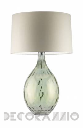 Светильник настольный (Настольная лампа) Heathfield & Co Bella - Bella Green Lustre Table Lamp