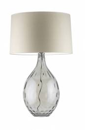 Светильник  настольный  (Настольная лампа) Heathfield & Co Bella, Bella Smoke Lustre Table Lamp