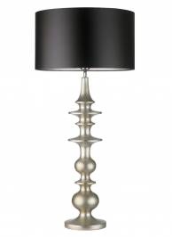 Светильник  настольный  (Настольная лампа) Heathfield & Co Bilbao, Bilbao Silver Large Table Lamp