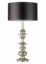 Светильник  настольный  (Настольная лампа) Heathfield & Co Bilbao, Bilbao Silver Medium Table Lamp