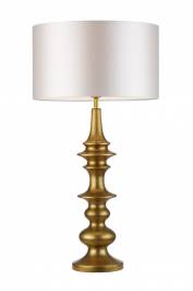 Светильник  настольный  (Настольная лампа) Heathfield & Co Bilbao, Bilbao Burnished Gold Medium Table Lamp
