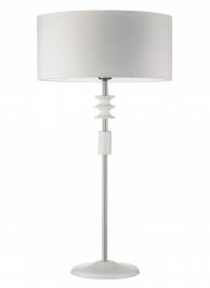 Светильник  настольный  (Настольная лампа) Heathfield & Co Camus, Camus White Table Lamp