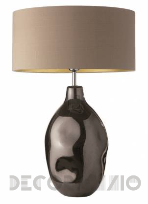 Светильник настольный (Настольная лампа) Heathfield & Co Cordoba - Cordoba Pewter Large Table Lamp