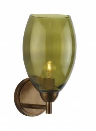 Светильник  настенный накладной (Бра) Heathfield & Co Curzon, Curzon Wall Light Brass