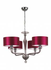 Светильник  потолочный подвесной (Люстра) Heathfield & Co Czarina, Czarina Four Arm red