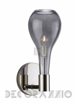 Светильник настенный накладной (Бра) Heathfield & Co Ebury - Ebury Wall Light nickel